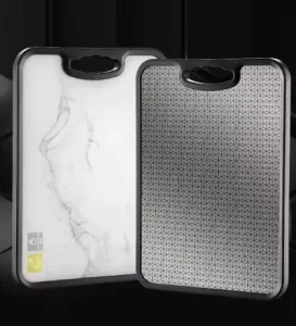 Marble Antibacterial Non-Slip Knife-Proof Fruit Plastic Chopping Board Stainless Steel