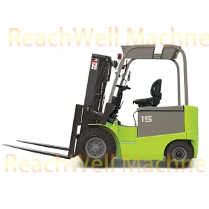 Core Electric Forklift Fb15z Fb20z Fb25z Fb30z Fb35z 4 Wheel Electric Counterbalance Forklift Lift Truck Tight Turning Radius 1.5 Ton 2 2.5 3 3.5 Tonnes 3000 Kg