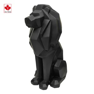 Abstract Resin Lion Statue Home Decoration Gift