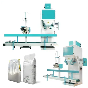 Semi Automatic 5kg 10kg 15kg 25kg Rice Sugar Salt Sewing Bagging Packing Machine Maize Food Feed Pellet Granular Packing Machine