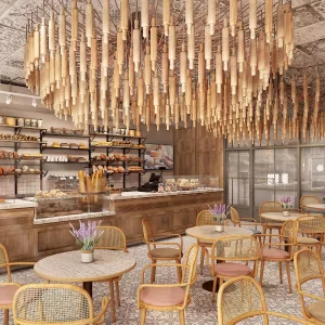 Coffee Shop Custom Furniture