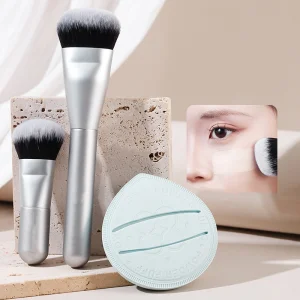Face Makeup Brushes Custom Logo Synthetic Hair Foundation Brush