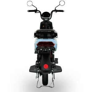 Cold Weather Electric Motorcycle Features Heated Hand Grips and Battery Thermal Management for Winter Operation