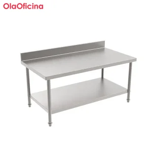 Double Layer Stainless Steel Worktable