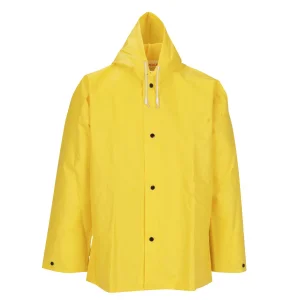 Yellow Waterproof Safety Jacket Raincoat