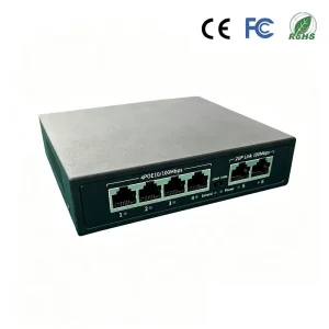 Riyadh Office Network PoE Switch 4 Port
