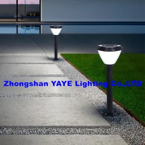 Yaye 2023 CE IP65 Aluminum 50W LED Decorative Outdoor Bollard Lamp Solar Garden Light for Lawn Yard Path Walkway with 1000PCS Stock