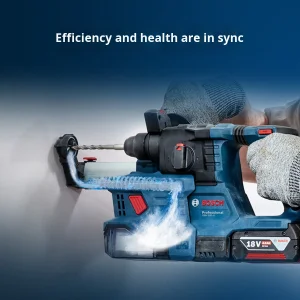 Original for Cordless Brushless 18V Lithium Battery Four-Pit Electric Hammer Pickaxe Impact Drill Multi-Function Tool GBH185-LI