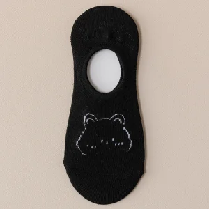 Socks for Girls Summer Caisson Socks Mesh Breathable Invisible Boat Socks for Girls Shallow Mouth Summer Day System Twist Thin