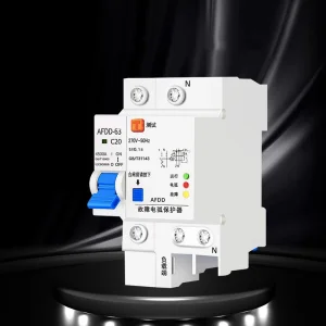 Industrial AFDD RCBO Arc Fault Circuit Breaker 32A 40A 72mm Width Li Protection 230V Spark Detection Fire Prevention Unit