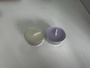 Pressed Tealight Candles