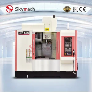 Vmc650 Precision CNC Vertical Machining Center Featuring a Glass Scale Linear Encoder and High-Speed Spindle for Complex Mold and Die Machining.