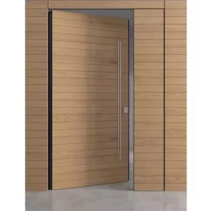 High-End Luxury Secret Room Wooden Internal Frameless Invisible Flush Hinged Hidden Door