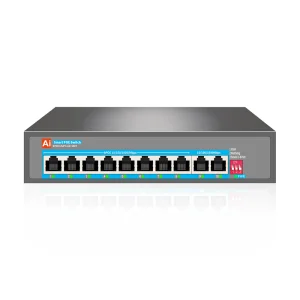Durable Quality VLAN AI Watchdog 120W Gigabit 8-Port PoE Switch