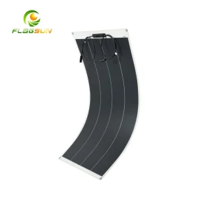 Portable Light-Weight 12V 24V 100W 120W 150W 200W ETFE Semi Thin Film Flexible Solar Panel
