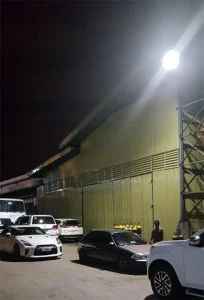 Luz de Rua Solar com Câmera LED de Segurança 100W