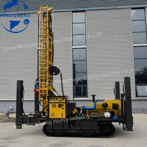 Msd300s Water Well Drilling Rig for Geothermal Drilling Professional Water Well Drilling Rig 6.6m One-Time Advance for Reduced Setup Time