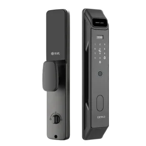 Advanced Home Office Smart Door Lock Biometric Fingerprint Recognition Password Access Card Mechanical Key-Gepad G5 300 Users