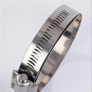 Heavy Duty Worm Drive Hose Clamp American Style 304 Stainless Steel for Automotive Industrial Marine Plumbing Wholesale.