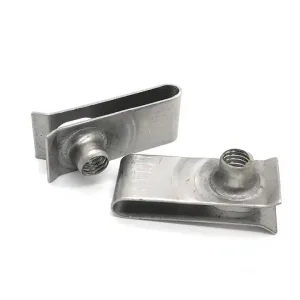 Made in China M4 M5 M6 Universal Car U Clip Fastener Automotive Stainless Steel Clip U Nut Metal Clip Fastener