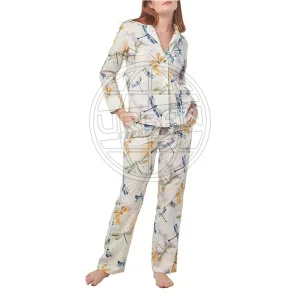 Women Night Suit Set for Sleeping Soft Comfortable Sleepwear for All Seasons Wear Quick Dry