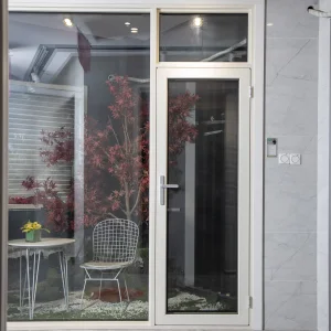 Durable Aluminum Pivot Window with Anti-Hurricane Design