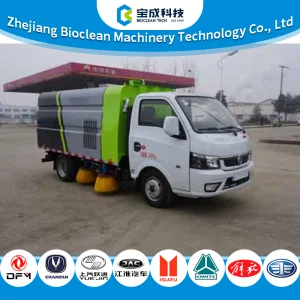 Bioclean Brand Factory dongfeng street sweep machine wholesale road sweeper truck