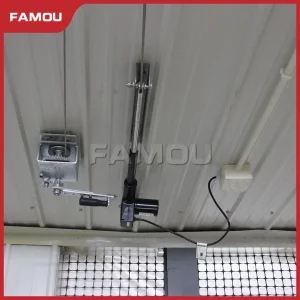 Famou Livestock Equipment 350 Kg Weight Auger Poultry Automatic Feeding System for Hopper System