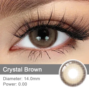 Dark Brown Color Contact Lenses Wholesale Without Prescription Hydrogel Color Changing Safe Natural Colored Eye Contacts