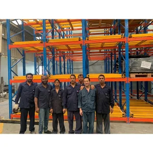 China Factory Corrosion Protection Material Warehouse Storage Push Back Rack