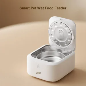 Smart Pet Wet Food Feeder with Refrigeration and Heating