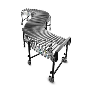 Support Custom Made Expandable Flexible Power Model Roller Conveyor