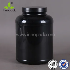 5L Pet Wide Mouth Food Grade Plastic Powder Jars for Protein