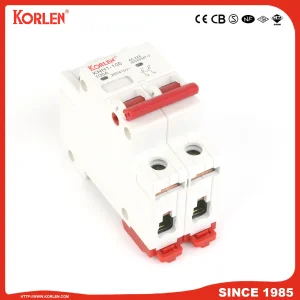 DIN Rail Isolator Switch Korlen Knh1 CE 80A 2p