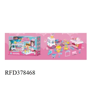 Plastic Doll Set