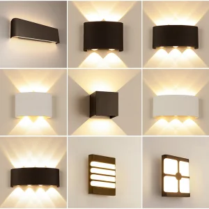 Decorative Wall Lights Outdoor up and Down Exterior Wall Lamp