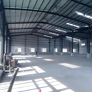 Modern Durable Steel Frame Structure Prefab Office Building with Sandwich Plate