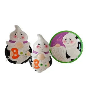 OEM Halloween BOO Gnome Dolomite Decor Set - 3 Piece Exporter, Exporters