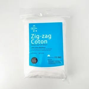 Medical Disposable 50g Zig-Zag Cotton