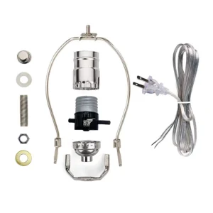 Custom Lamp Wiring Kit Factory Direct Complete Metal Lamp Repair Parts Set