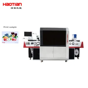 Multicolor Customized Single Pass UV Inkjet 4-9 Colors Label Printing Machine