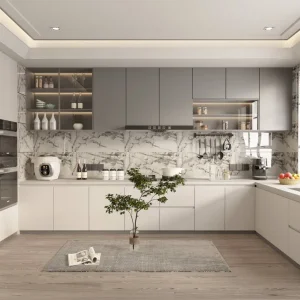 Xh Good Quality Moisture-Proof Comfortable Modern Kitchen Cabinetry