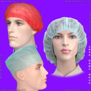 Surgical/Medical/Dental/Nursing/Scrub/Space/Mob/Mop/Work/Snood/SMS Nonwoven Disposable PP Cap for Doctor/Surgeon/Nurse/Worker(Bouffant/Round/Pleated/Strip/Clip)