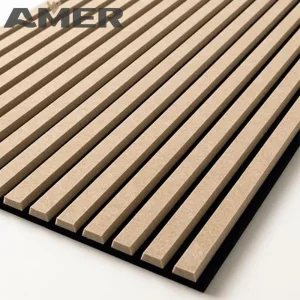 Amer Factory Price OEM 2400*600mm 3000X600 Wood Wall Panels Acoustic