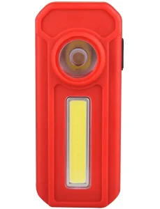 Magnetic Base &amp; Clip Battery Operated Portable LED COB Flashlight