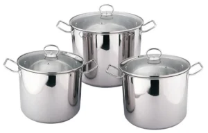 Premium Versatile Kitchen Cookware Large Capacity Casserole Stainless Steel Cooking Pot
