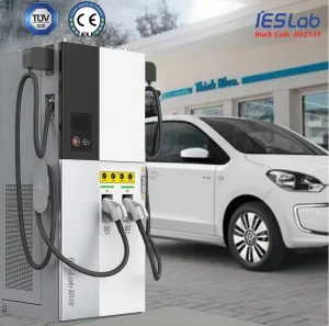 320kw شاحن بطارية كهربائية سريع للسيارات/المركبات CCS2 مزدوج المنفذ مثبت على الأرض مع Ocpp1.6j بروتوكول وشهادة CE