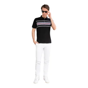 Polo cómodo de suave elasticidad para flexibilidad y uso durante todo el día, uniforme de polo