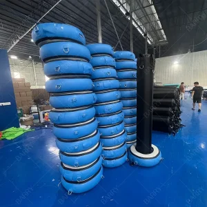 Parkour Gym Training Equipment Air Track Air Piston Ninja Warrior Obstacle Course Inflatable Obstacle for Kids