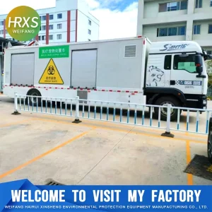 Hospital Laboratory Medical Waste Microwave Disinfection Processing Equipment